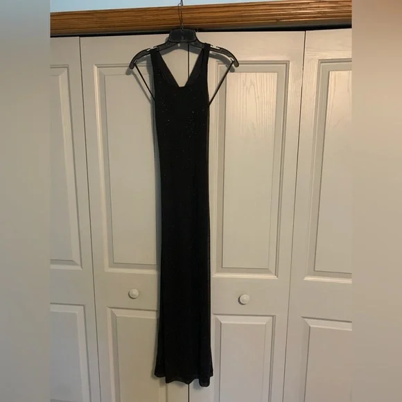 Byer California | Dresses | Black Jersey Beaded Formal Dance Prom Dress  Small | Poshmark